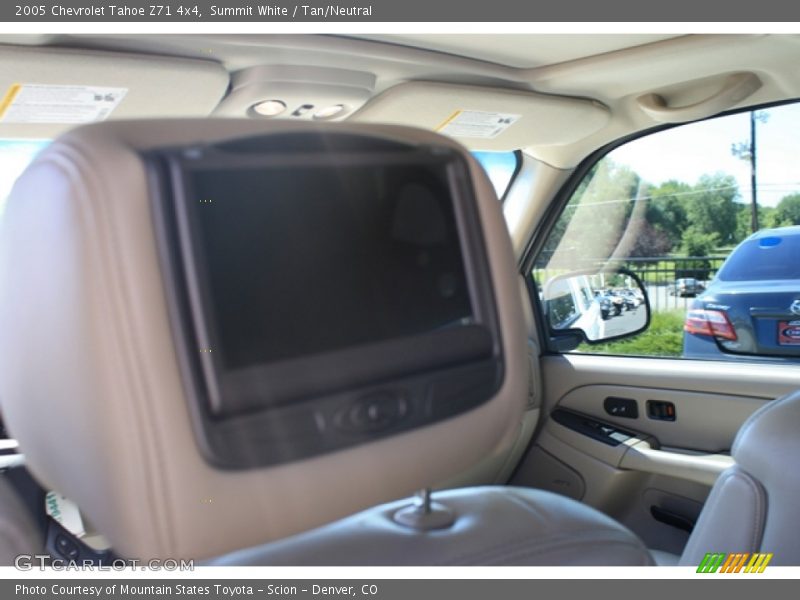 Summit White / Tan/Neutral 2005 Chevrolet Tahoe Z71 4x4