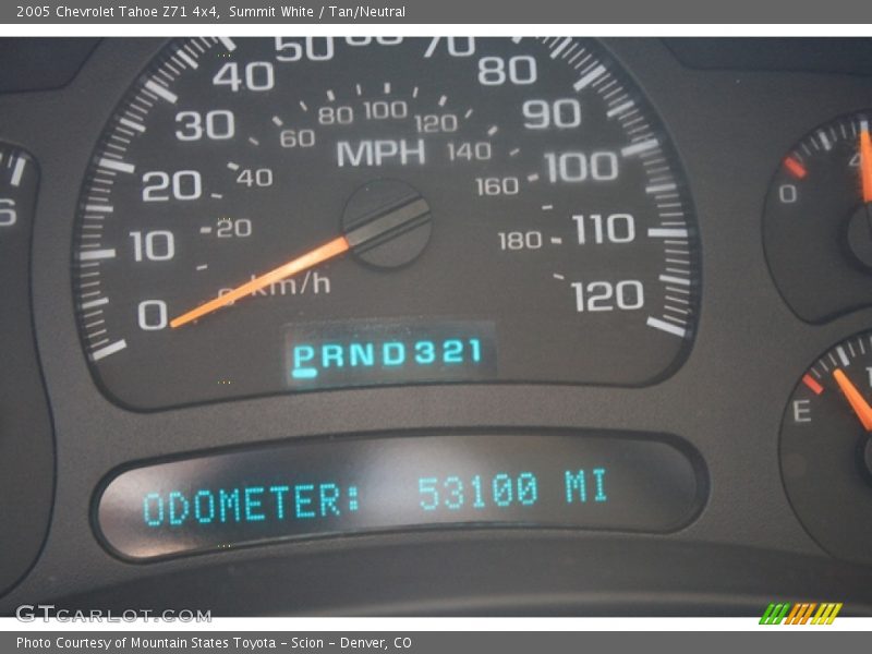 Summit White / Tan/Neutral 2005 Chevrolet Tahoe Z71 4x4