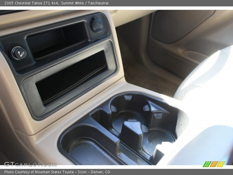 Summit White / Tan/Neutral 2005 Chevrolet Tahoe Z71 4x4