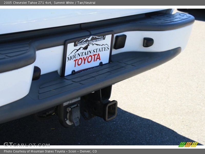 Summit White / Tan/Neutral 2005 Chevrolet Tahoe Z71 4x4