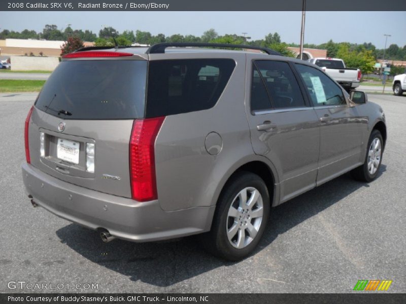 Radiant Bronze / Ebony/Ebony 2008 Cadillac SRX V6