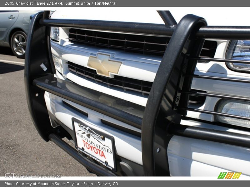 Summit White / Tan/Neutral 2005 Chevrolet Tahoe Z71 4x4