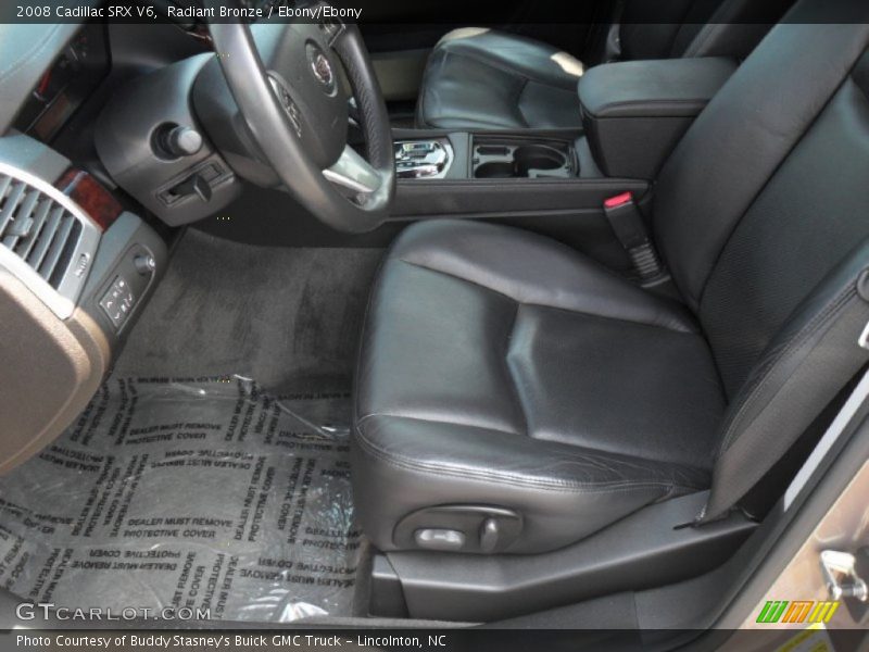 Radiant Bronze / Ebony/Ebony 2008 Cadillac SRX V6
