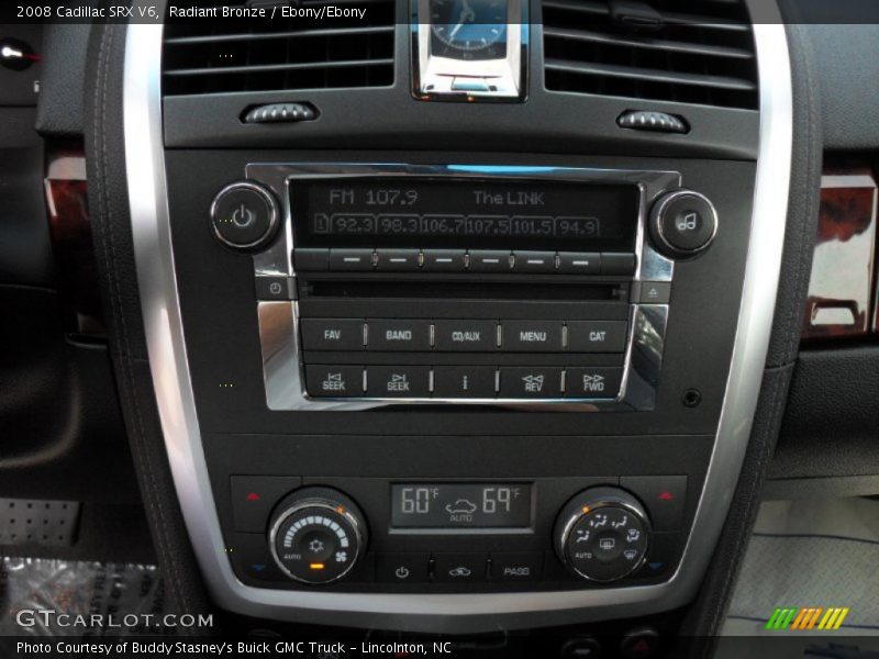 Radiant Bronze / Ebony/Ebony 2008 Cadillac SRX V6