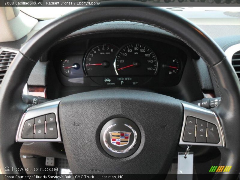 Radiant Bronze / Ebony/Ebony 2008 Cadillac SRX V6