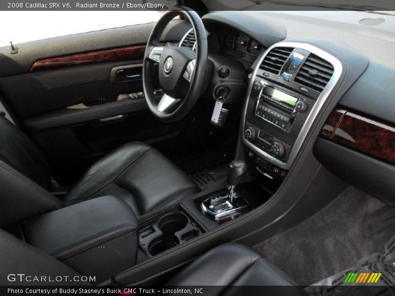 Radiant Bronze / Ebony/Ebony 2008 Cadillac SRX V6