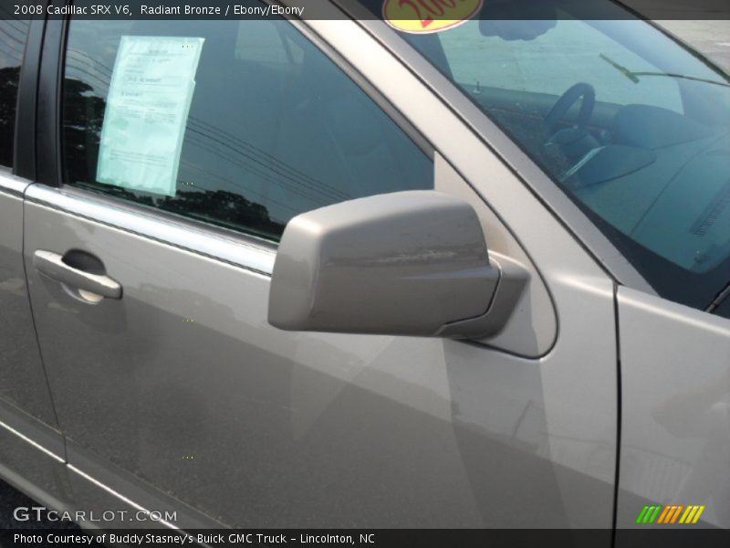 Radiant Bronze / Ebony/Ebony 2008 Cadillac SRX V6