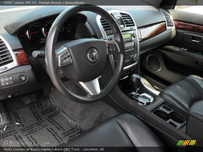Radiant Bronze / Ebony/Ebony 2008 Cadillac SRX V6
