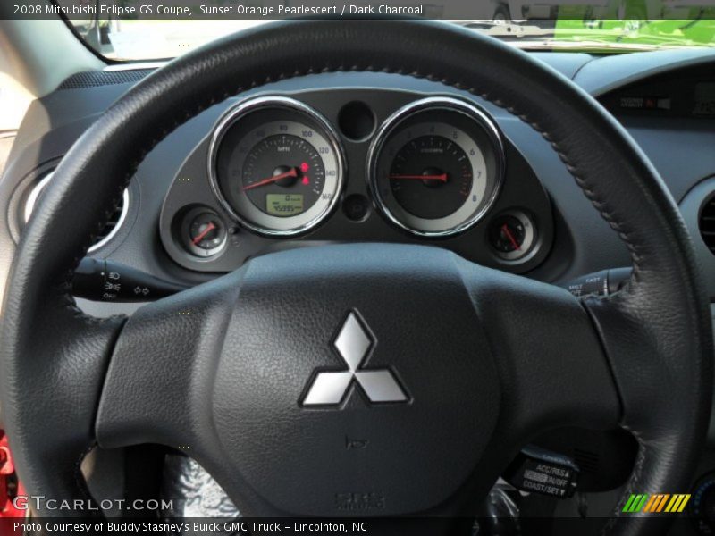 Sunset Orange Pearlescent / Dark Charcoal 2008 Mitsubishi Eclipse GS Coupe