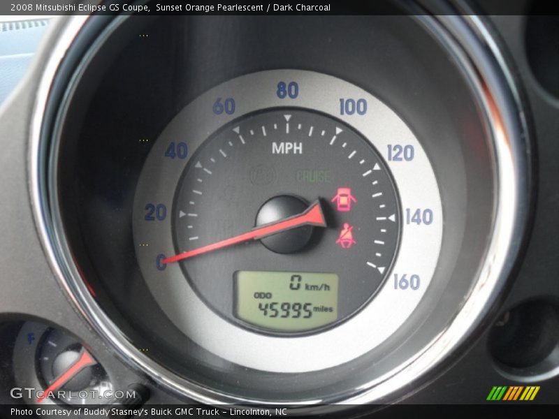 Sunset Orange Pearlescent / Dark Charcoal 2008 Mitsubishi Eclipse GS Coupe