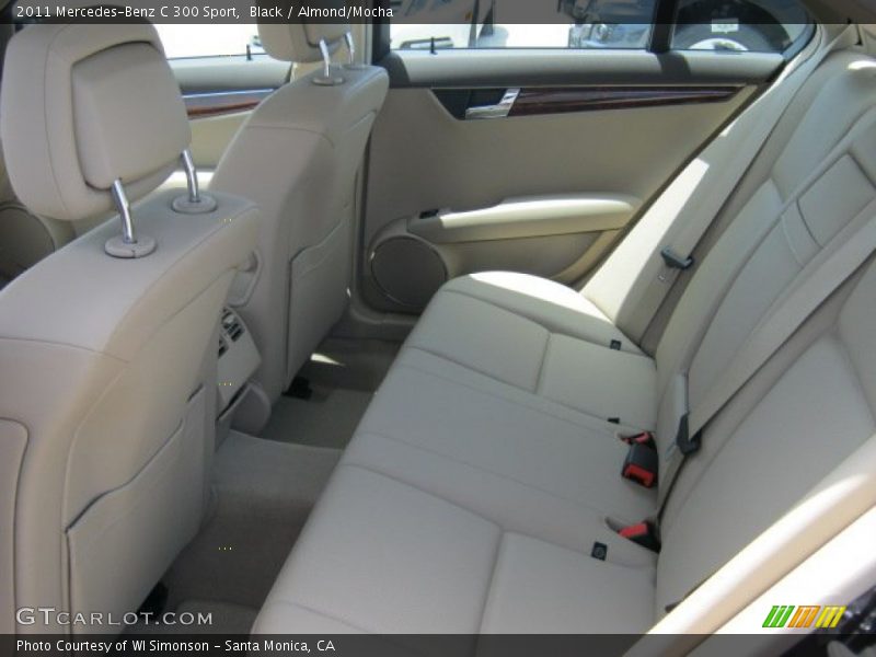 Black / Almond/Mocha 2011 Mercedes-Benz C 300 Sport