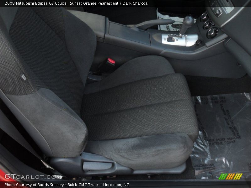 Sunset Orange Pearlescent / Dark Charcoal 2008 Mitsubishi Eclipse GS Coupe