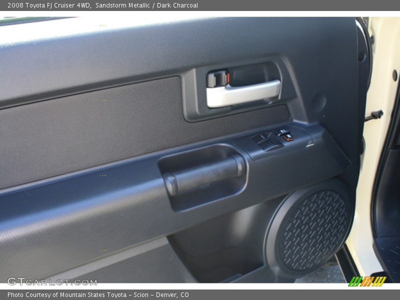 Sandstorm Metallic / Dark Charcoal 2008 Toyota FJ Cruiser 4WD