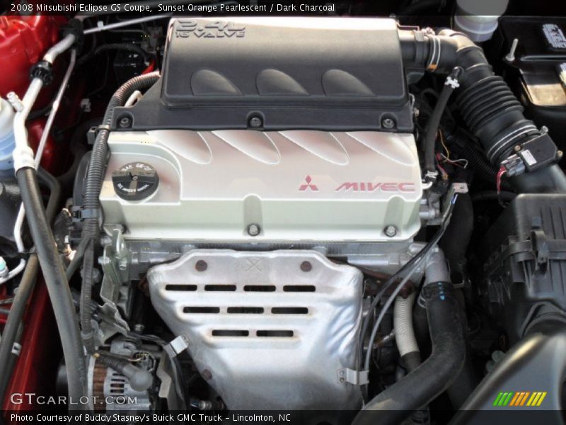 Sunset Orange Pearlescent / Dark Charcoal 2008 Mitsubishi Eclipse GS Coupe