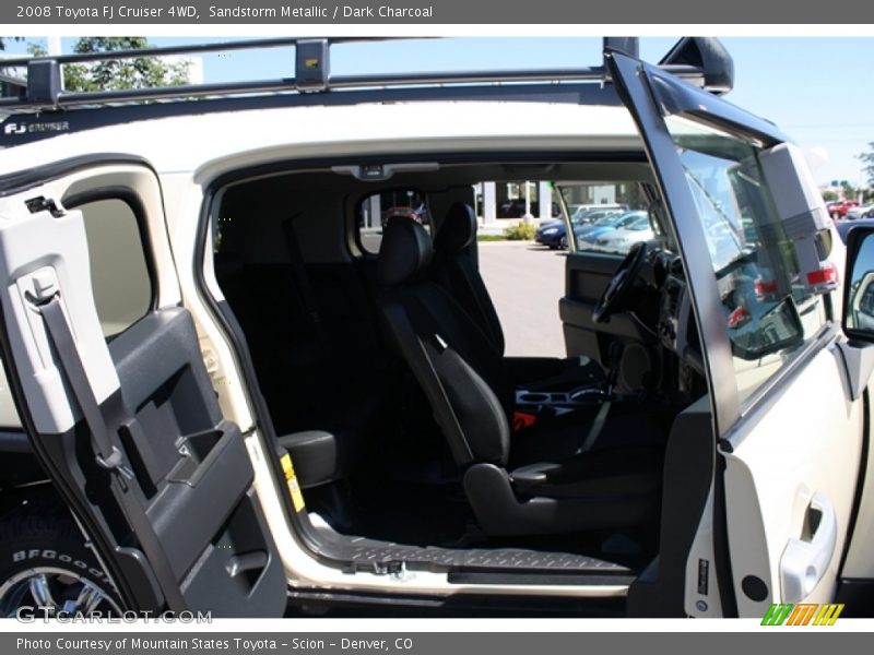 Sandstorm Metallic / Dark Charcoal 2008 Toyota FJ Cruiser 4WD