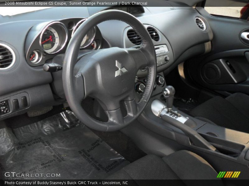 Sunset Orange Pearlescent / Dark Charcoal 2008 Mitsubishi Eclipse GS Coupe