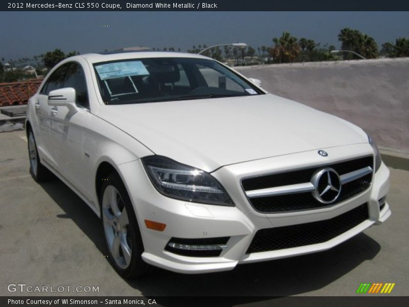 Front 3/4 View of 2012 CLS 550 Coupe