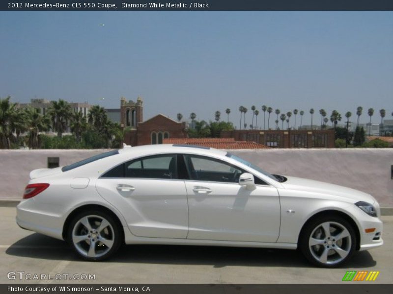  2012 CLS 550 Coupe Diamond White Metallic