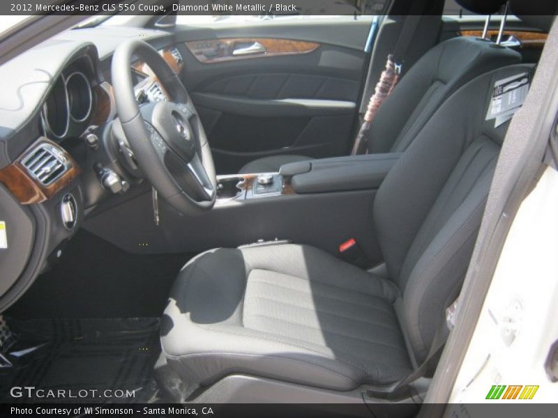  2012 CLS 550 Coupe Black Interior