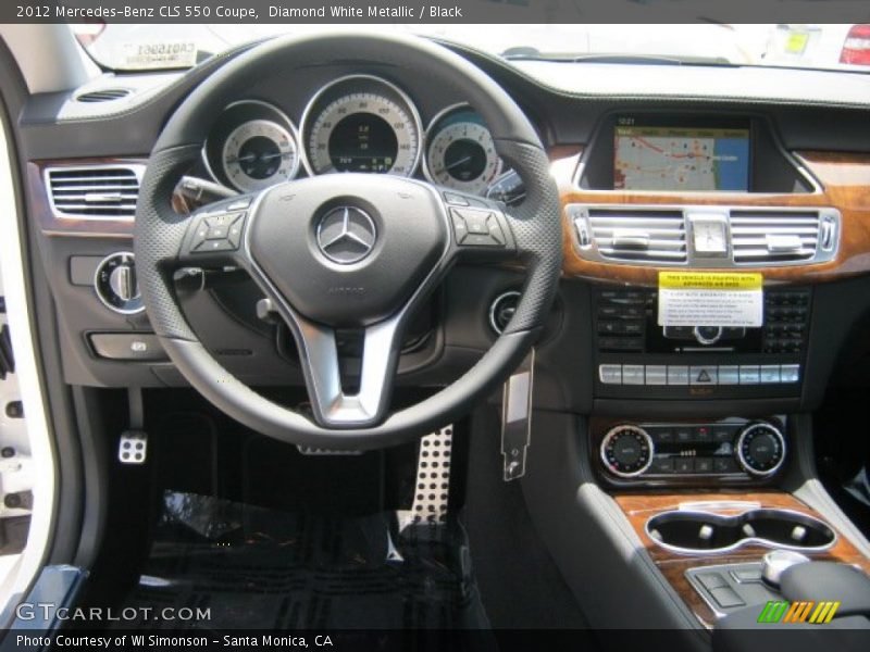 Dashboard of 2012 CLS 550 Coupe