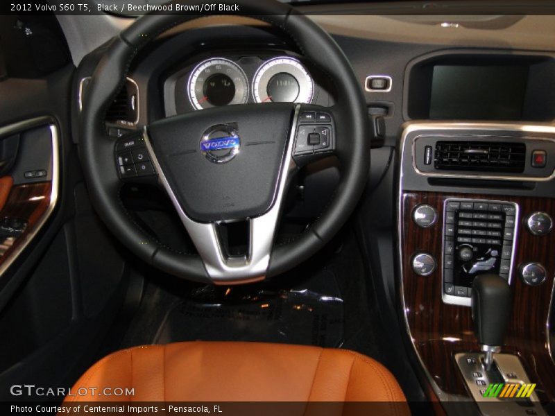 Dashboard of 2012 S60 T5