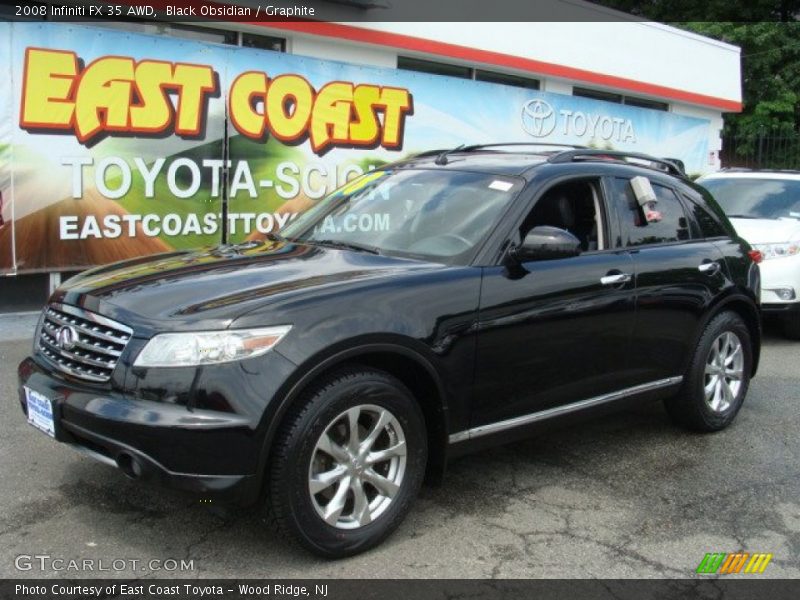 Black Obsidian / Graphite 2008 Infiniti FX 35 AWD