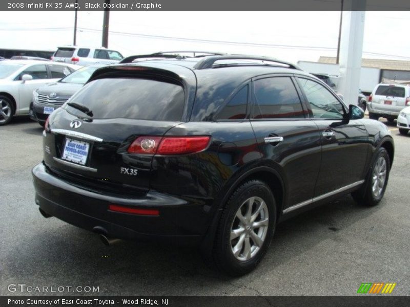Black Obsidian / Graphite 2008 Infiniti FX 35 AWD