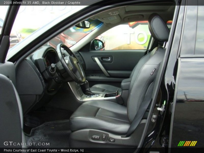 Black Obsidian / Graphite 2008 Infiniti FX 35 AWD
