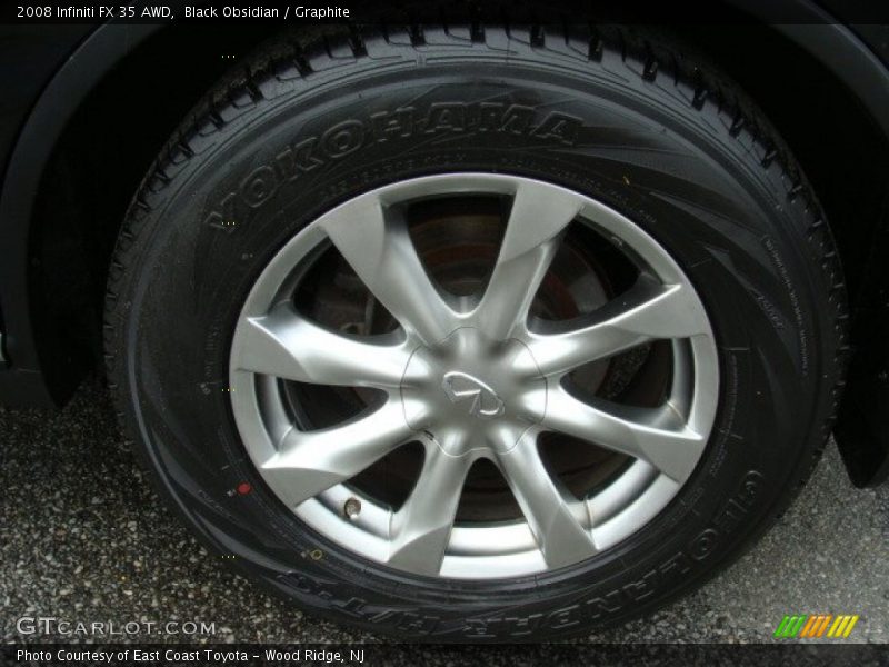 Black Obsidian / Graphite 2008 Infiniti FX 35 AWD