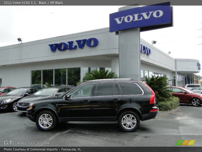 Black / Off Black 2011 Volvo XC90 3.2