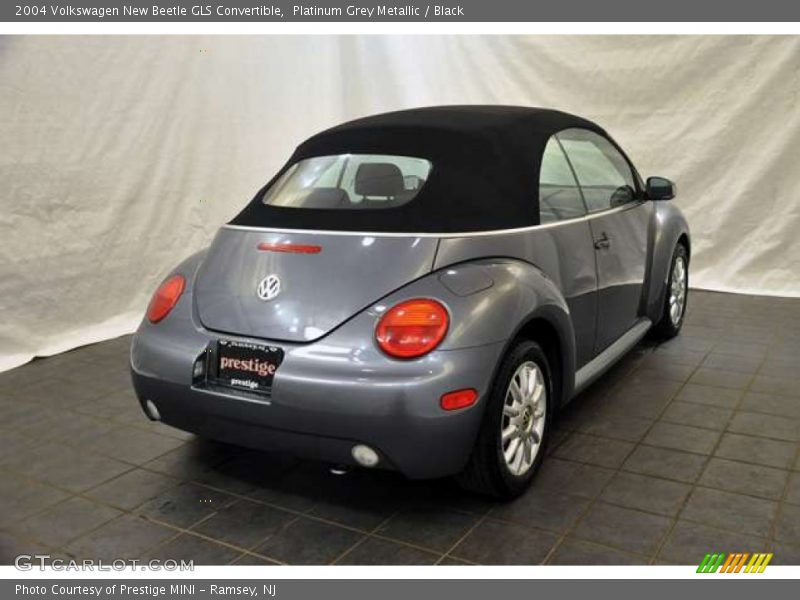 Platinum Grey Metallic / Black 2004 Volkswagen New Beetle GLS Convertible