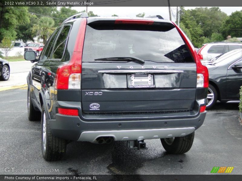 Savile Grey Metallic / Beige 2012 Volvo XC90 3.2