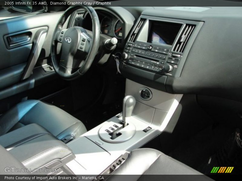 Diamond Graphite Gray / Graphite 2005 Infiniti FX 35 AWD