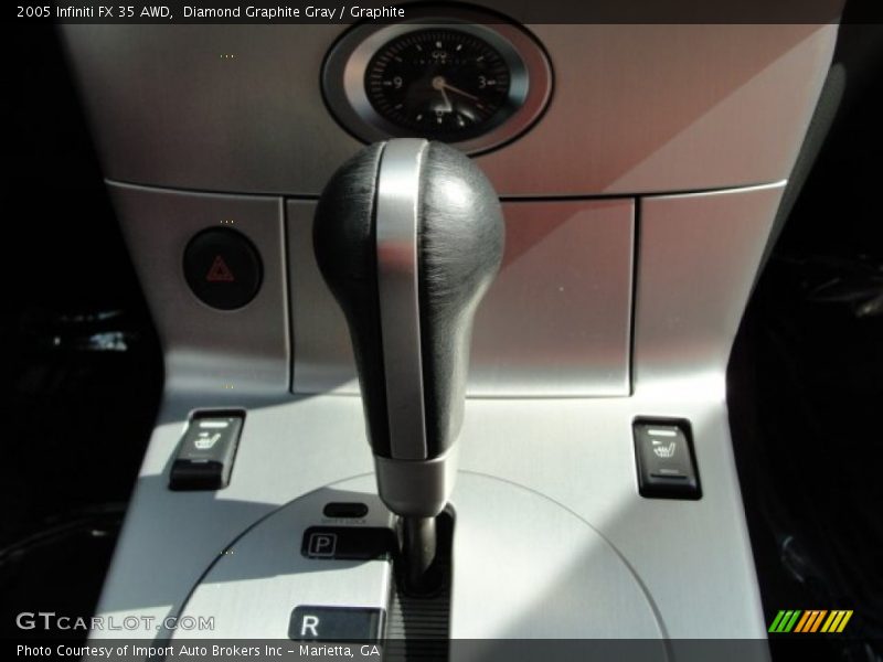 Diamond Graphite Gray / Graphite 2005 Infiniti FX 35 AWD