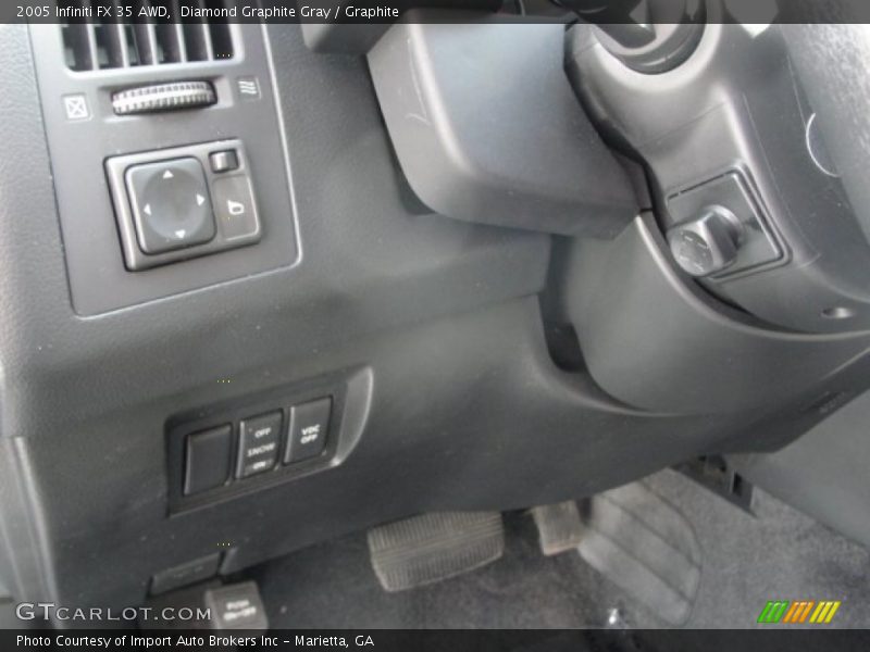 Diamond Graphite Gray / Graphite 2005 Infiniti FX 35 AWD