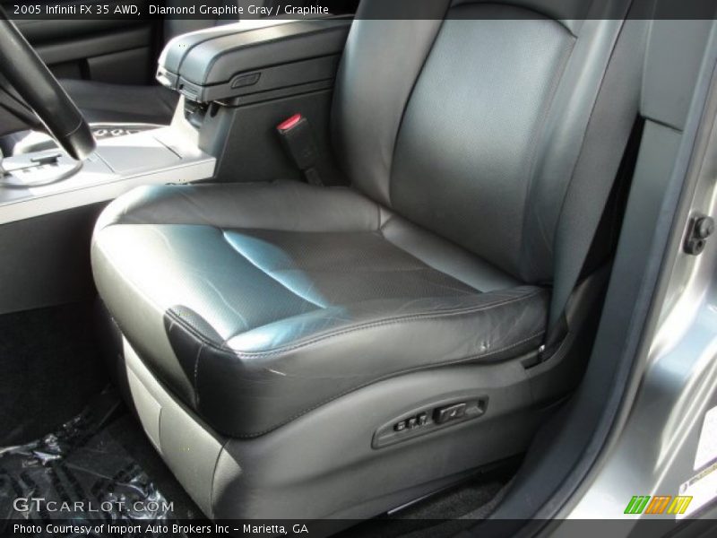 Diamond Graphite Gray / Graphite 2005 Infiniti FX 35 AWD