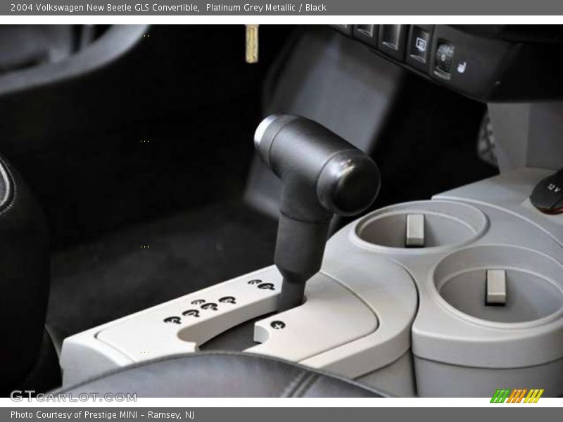 Platinum Grey Metallic / Black 2004 Volkswagen New Beetle GLS Convertible
