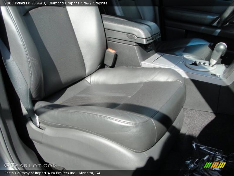 Diamond Graphite Gray / Graphite 2005 Infiniti FX 35 AWD