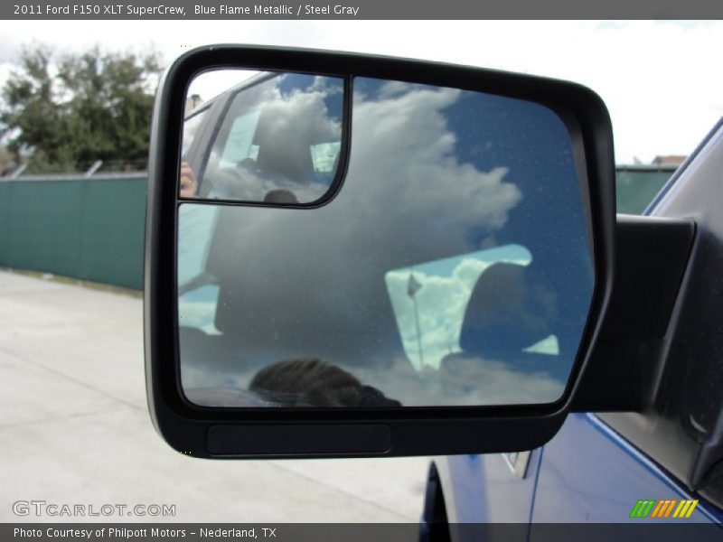 Blue Flame Metallic / Steel Gray 2011 Ford F150 XLT SuperCrew
