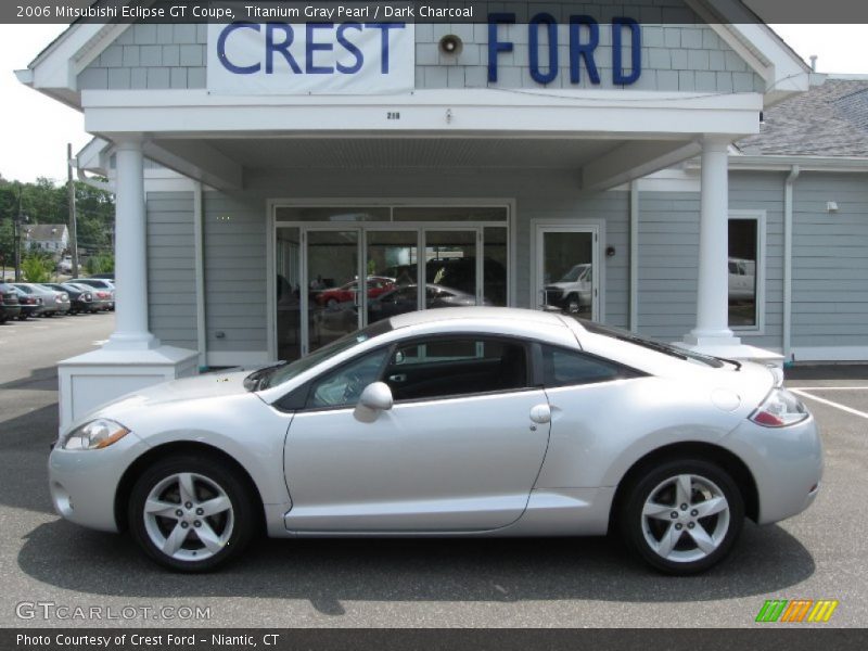 Titanium Gray Pearl / Dark Charcoal 2006 Mitsubishi Eclipse GT Coupe