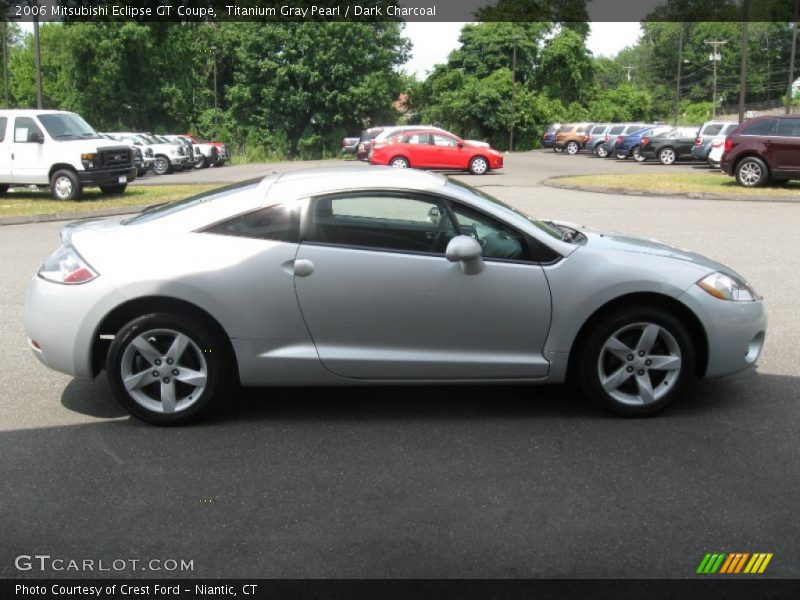 Titanium Gray Pearl / Dark Charcoal 2006 Mitsubishi Eclipse GT Coupe
