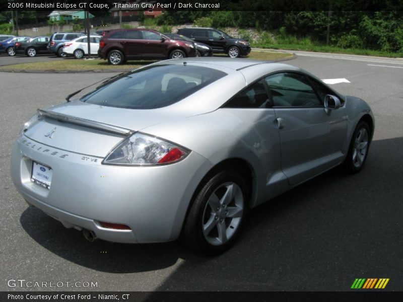 Titanium Gray Pearl / Dark Charcoal 2006 Mitsubishi Eclipse GT Coupe