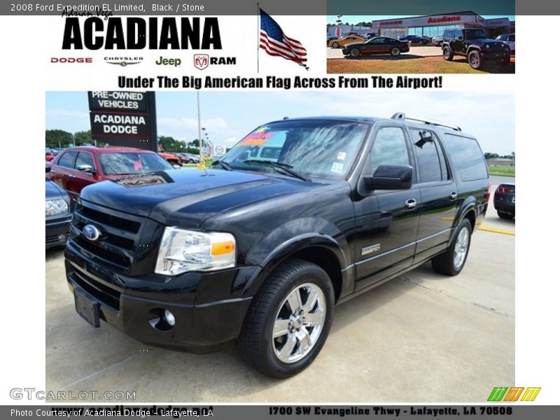 Black / Stone 2008 Ford Expedition EL Limited