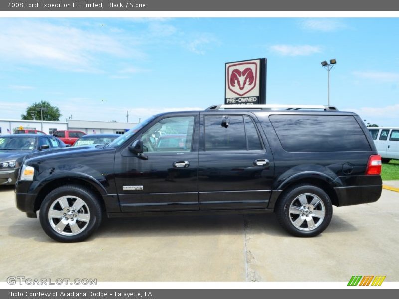 Black / Stone 2008 Ford Expedition EL Limited