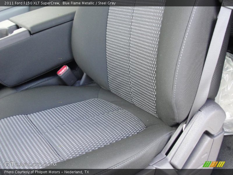  2011 F150 XLT SuperCrew Steel Gray Interior