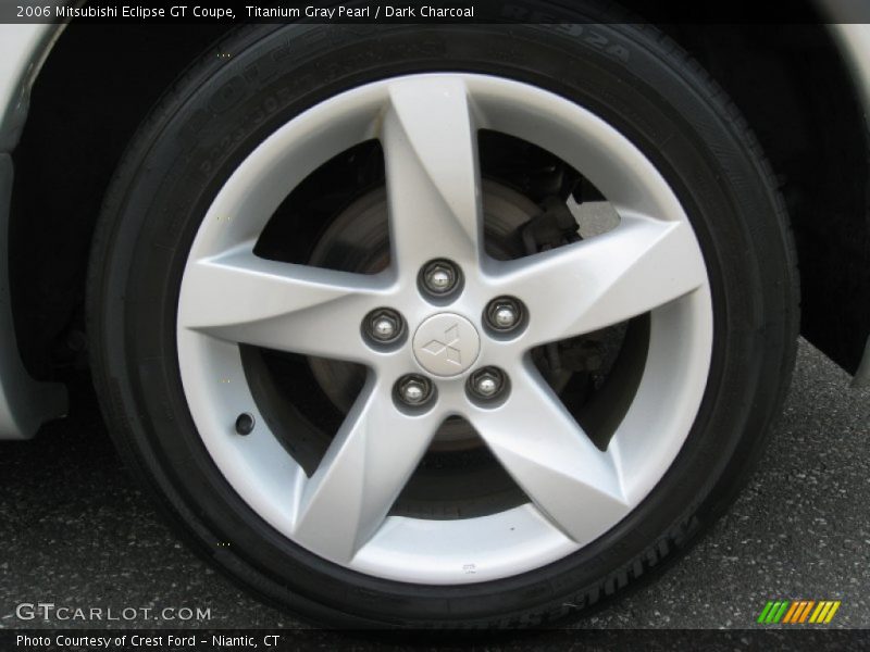 Titanium Gray Pearl / Dark Charcoal 2006 Mitsubishi Eclipse GT Coupe