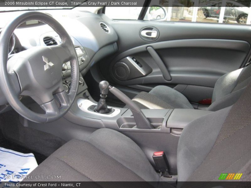 Titanium Gray Pearl / Dark Charcoal 2006 Mitsubishi Eclipse GT Coupe