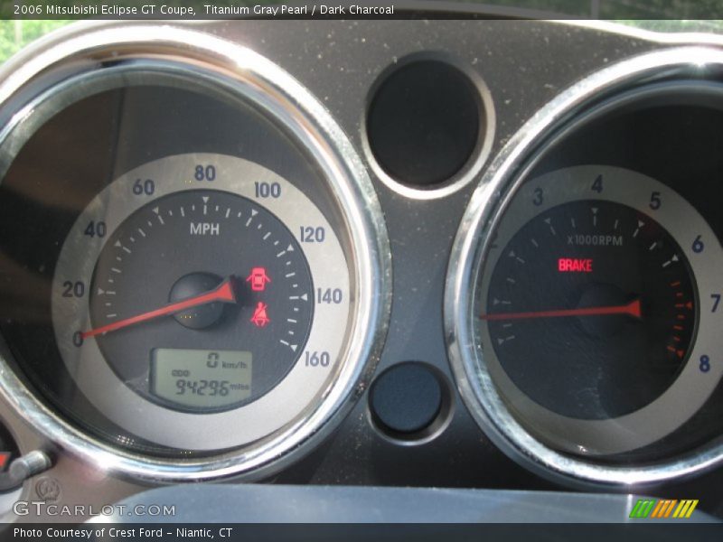 Titanium Gray Pearl / Dark Charcoal 2006 Mitsubishi Eclipse GT Coupe