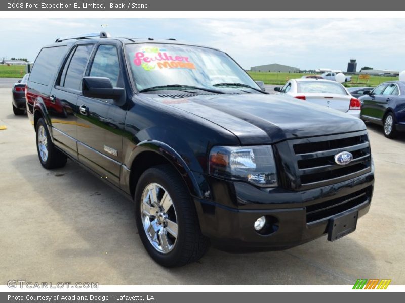 Black / Stone 2008 Ford Expedition EL Limited