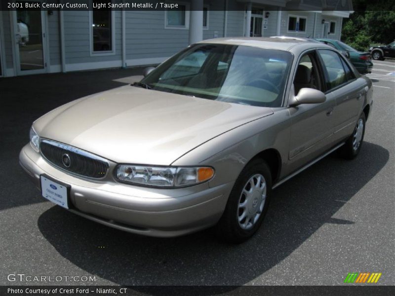 Light Sandrift Metallic / Taupe 2001 Buick Century Custom